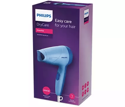 Philips Hair Dryer Essential 1000W HP8142 3 Philips Hair Dryer Essential 1000W HP8142 - Image 3