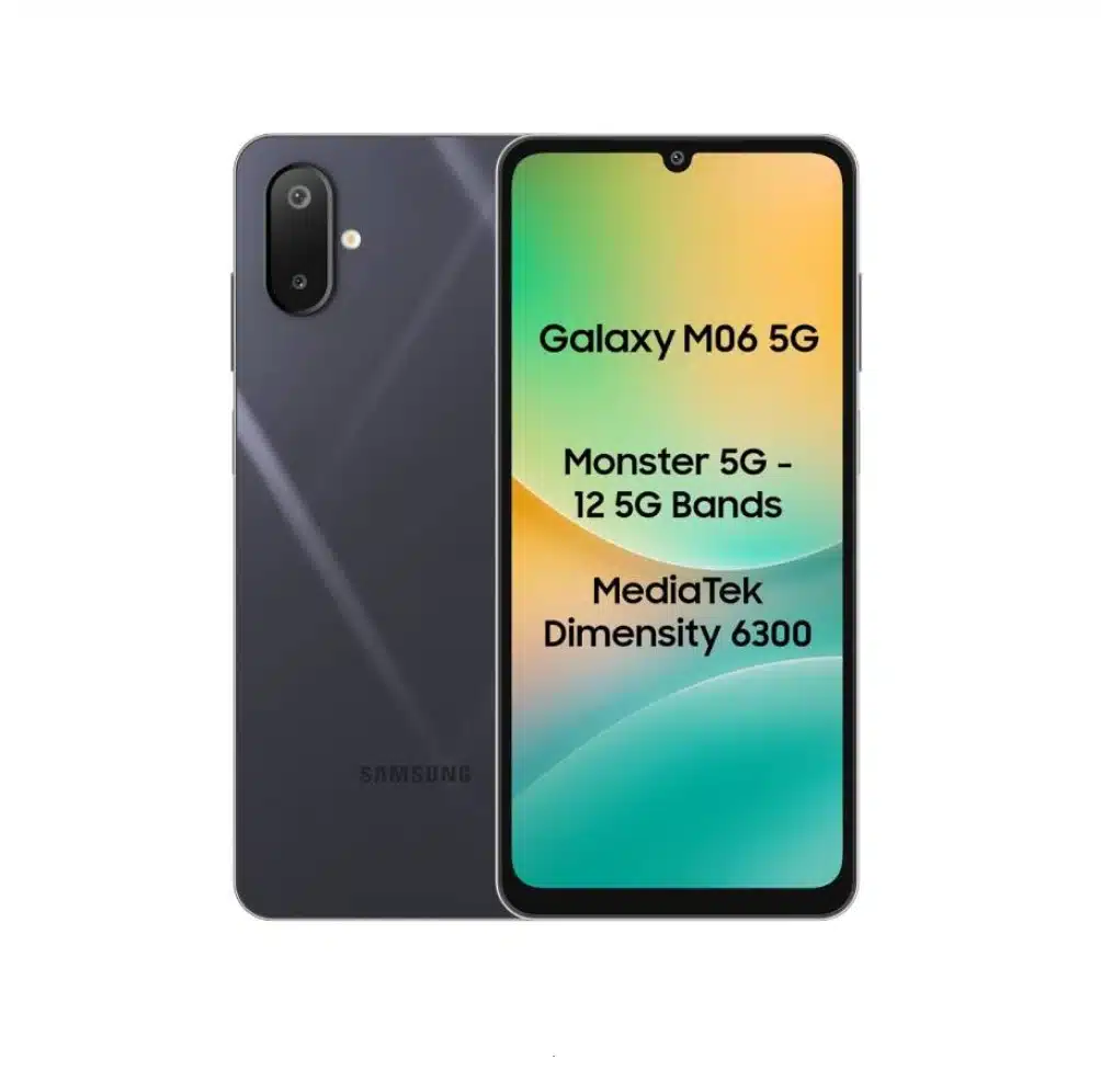 Samsung Galaxy M06 5G (6GB RAM, 128GB) 1 Samsung Galaxy M06 5G (6GB RAM, 128GB) Price in Sri Lanka