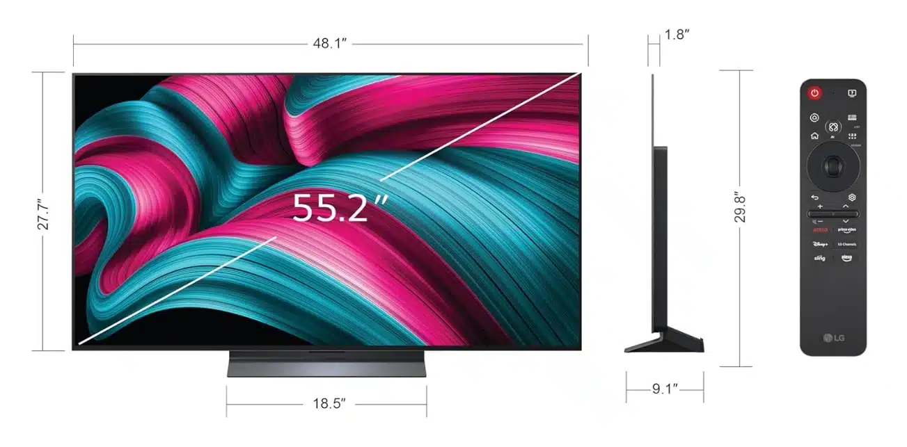 Buy LG OLED evo AI C5 55-Inch 4K Smart TV at Best Price in Sri Lanka