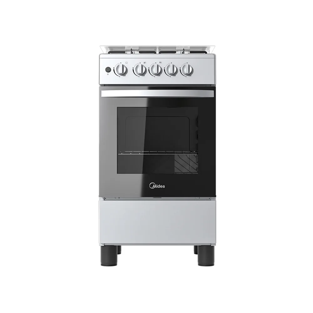 Midea 50cm 4-Burner Freestanding Gas Cooker & Oven (62L) - 20TMG4G082 1 midea 20tmg4g082