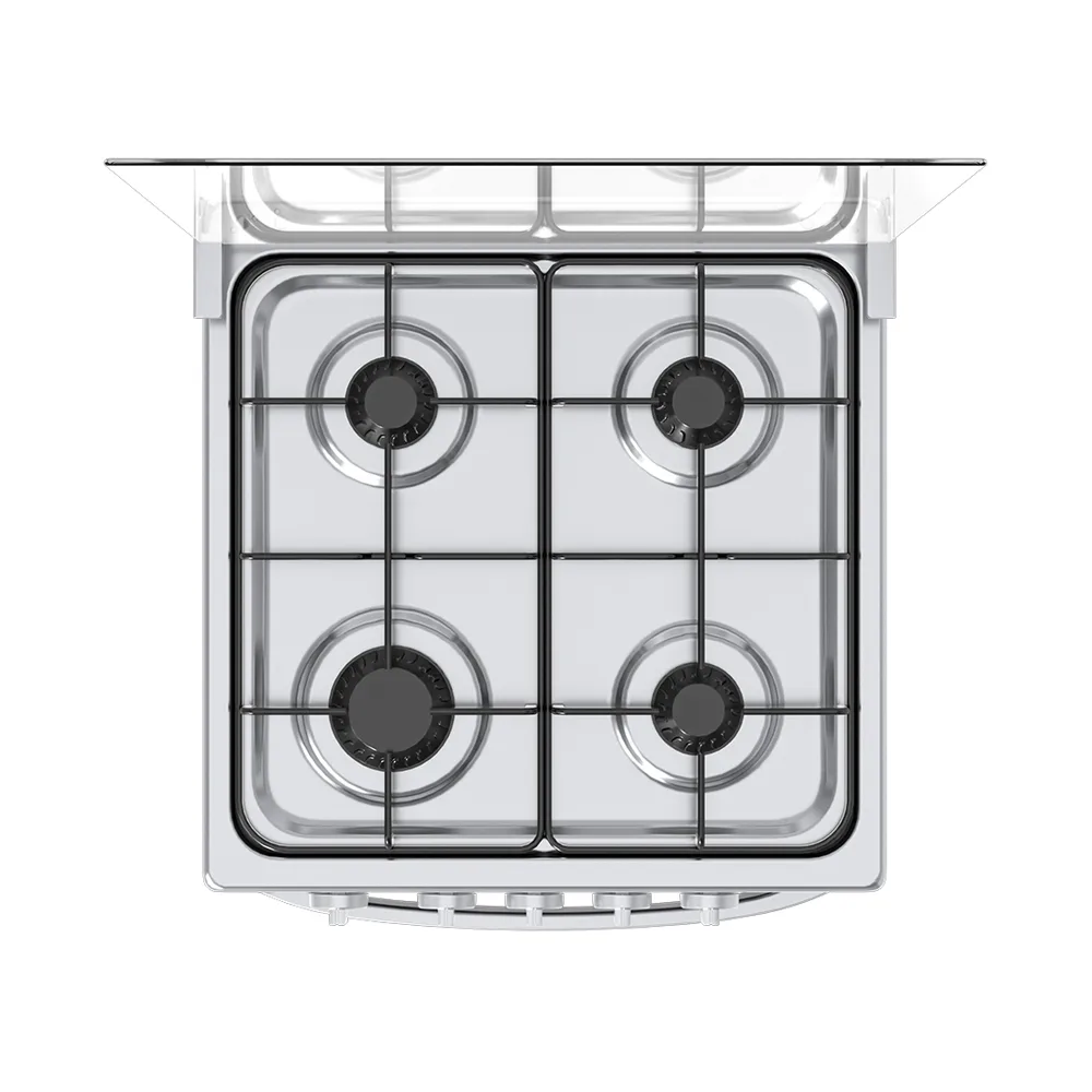 Midea 50cm 4-Burner Freestanding Gas Cooker & Oven (62L) - 20TMG4G082 2 Midea 50cm 4-Burner Freestanding Gas Cooker & Oven (62L) - 20TMG4G082 - Image 2